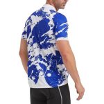Men Bike Jersey Short Sleeve Road Cycling Shirts Biking Tops Moisture Wicking - Image 6