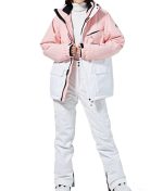 Sponeed Women’s Windproof Ski Jacket and Pants Set Waterproof Set Ski Wear - Image 2