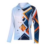 Women's UPF 50+ Sun Protection Shirt Printed UV Hoodie - Image 5