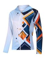 Women's UPF 50+ Sun Protection Shirt Printed UV Hoodie