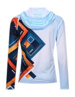 Women's UPF 50+ Sun Protection Shirt Printed UV Hoodie - Image 2