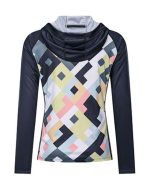 Women's UPF 50+ Light shirts Hooded Sun Protection Shirt with Pockets - Image 6