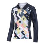 Women's UPF 50+ Light shirts Hooded Sun Protection Shirt with Pockets - Image 2