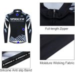 Men’s Cycling Cothing Sets Long Sleeved Bicycle Jersey and Pants Kits Road Bike Cyclist Wear - Image 6