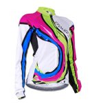 Women Cycling Jersey & Pants Warm Bike Sportswear With Fleece Thermal - Image 3