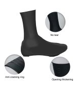 Sponeed Waterproof Windproof Shoe Covers Cycling Shoe Covers Bike Shoe Covers for Men Women, 1 Pair - Image 3