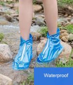 Sponeed Men Women Waterproof Reusable Shoe Covers, 1 Pair - Image 3