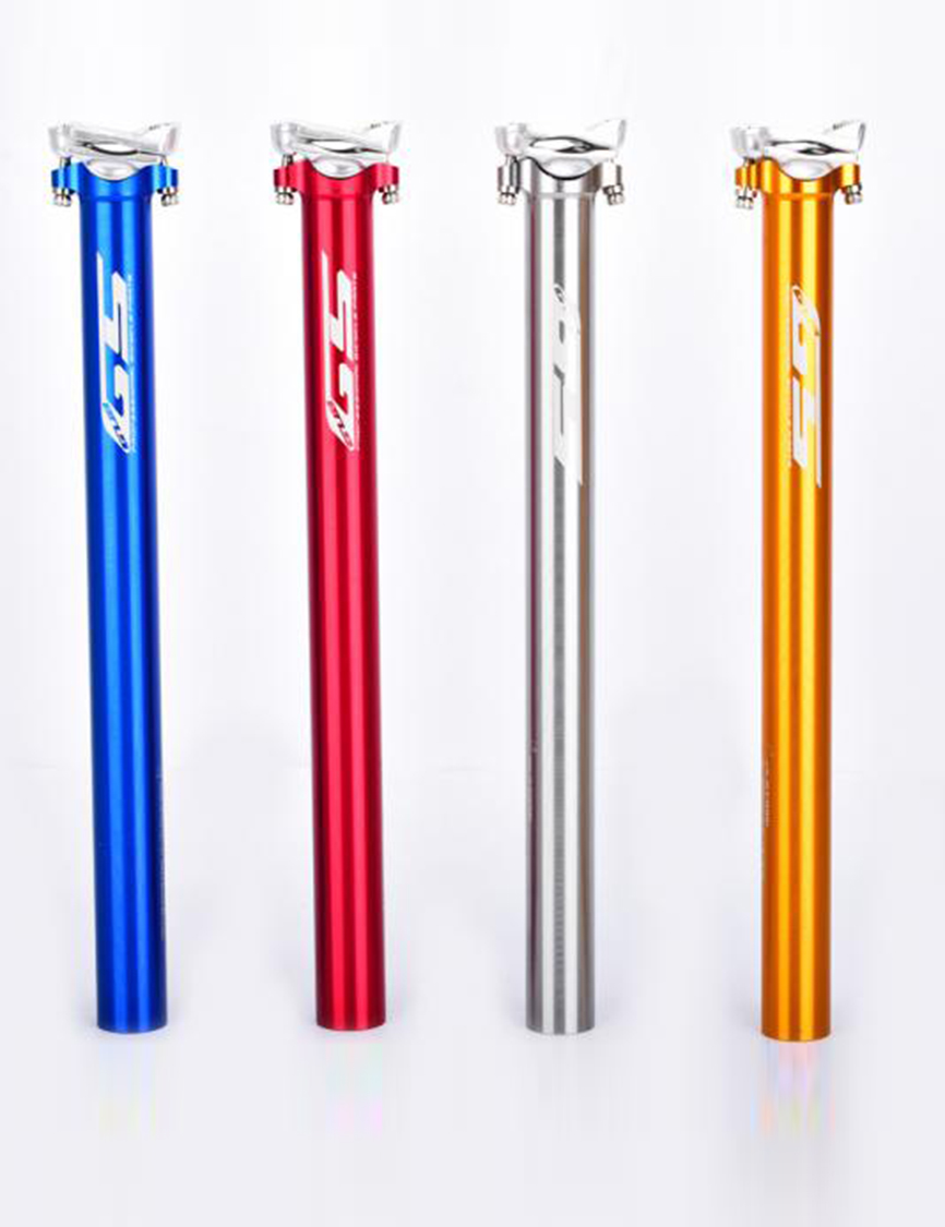 bike-seatpost zzg001 (2) 385mm Alumium Adjustable Seatpost for MTB Road Bike BMX - Image 1