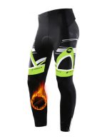 Men's Cycling Bike Trousers Windproof Fleece Bicycle Pants Warm