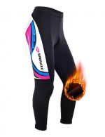 Bike Pants Padded Women MTB Road Cycle Tights Thermal Fleece