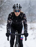 Bike Pants Padded Women MTB Road Cycle Tights Thermal Fleece - Image 3