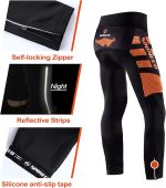 Sponeed Men's Bicycle Pants 4D Padded Road Cycling Tights Leggings Outdoor Cyclist Riding Bike Wear - Image 6