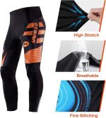 Sponeed Men's Bicycle Pants 4D Padded Road Cycling Tights Leggings Outdoor Cyclist Riding Bike Wear - Image 4