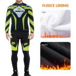 Padded Mens Winter Jackets Pants Pro Team Bicycle Clothing Kits - Image 10