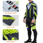 Padded Mens Winter Jackets Pants Pro Team Bicycle Clothing Kits - Image 9