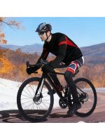 Men's Cycling Bike Trousers Windproof Fleece Bicycle Pants Warm - Image 8