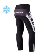 Men's Cycling Bike Trousers Windproof Fleece Bicycle Pants Warm - Image 2