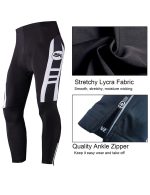 Men's Cycling Bike Trousers Windproof Fleece Bicycle Pants Warm - Image 4