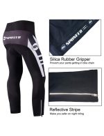Men's Cycling Bike Trousers Windproof Fleece Bicycle Pants Warm - Image 5