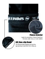 Men's Cycling Bike Trousers Windproof Fleece Bicycle Pants Warm - Image 3