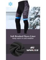 Men's Cycling Bike Trousers Windproof Fleece Bicycle Pants Warm - Image 6