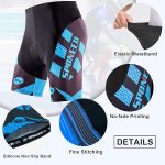 Sponeed Mens Cycling Shorts Padded Road Bike Spin Tights - Image 5