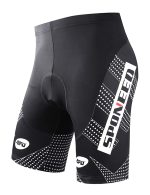 sponeed Men's Cycling Shorts 4D Padded Bicycle Riding Pants Bike Biking Clothes Cycle Wear Tights