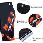 sponeed Men's Cycling Shorts 4D Padded Bicycle Riding Pants Bike Biking Clothes Cycle Wear Tights - Image 6