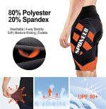 sponeed Men's Cycling Shorts 4D Padded Bicycle Riding Pants Bike Biking Clothes Cycle Wear Tights - Image 4