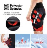 sponeed Men's Cycling Shorts 4D Padded Bicycle Riding Pants Bike Biking Clothes Cycle Wear Tights - Image 4