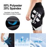sponeed Men's Cycling Shorts 4D Padded Bicycle Riding Pants Bike Biking Clothes Cycle Wear Tights - Image 3