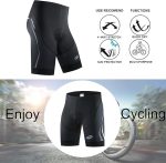 Mens Bike Padded Shorts 4D Pad Compression Bicycle Half Pants - Image 6