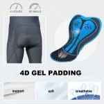 Mens Cycling Bib Shorts Padded Super Stretchy Bicycle Bibs - Image 5