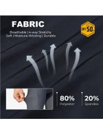 Mens Cycling Bib Shorts Padded Super Stretchy Bicycle Bibs - Image 7