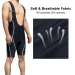 Mens Cycling Bib Shorts Padded Super Stretchy Bicycle Bibs - Image 5