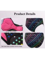 Women's Bicycle Underwear Pants Anti-bac Breathable Cycle Briefs - Image 6