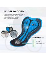 Sponeed Mens Cycling Shorts Dark Green Padded Road Bike Spin Tights - Image 6