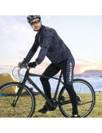 Sponeed Men’s Long Sleeve Bike Riding Outfits Including Padded Pants for Mountain and Road Cycling - Image 10