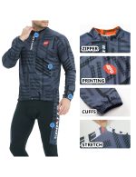 Sponeed Men’s Long Sleeve Bike Riding Outfits Including Padded Pants for Mountain and Road Cycling - Image 7