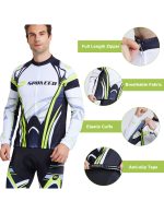 Men’s Racing Bike Jerseys Pants Pro Custom Cycling Clothes Suits - Image 7