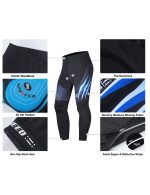 Sponeed Men’s Long Sleeve Bike Riding Outfits Including Padded Pants for Mountain and Road Cycling - Image 4