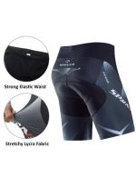 Sponeed Mens Cycling Shorts with Gel Padding Road Bike Clothing Gray - Image 4