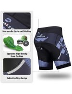Sponeed Mens Upgrade Cycling Shorts Padded Gray - Image 7