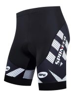 Sponeed Mens Upgrade Cycling Shorts Padded White