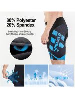 sponeed Men's Cycling Shorts 4D Padded Bicycle Riding Pants Bike Biking Clothes Cycle Wear Tights - Image 4