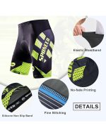 sponeed Men's Cycling Shorts 4D Padded Bicycle Riding Pants Bike Biking Clothes Cycle Wear Tights - Image 5