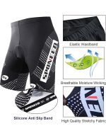 sponeed Men's Cycling Shorts 4D Padded Bicycle Riding Pants Bike Biking Clothes Cycle Wear Tights - Image 3