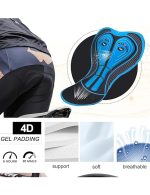 sponeed Men's Cycling Shorts 4D Padded Bicycle Riding Pants Bike Biking Clothes Cycle Wear Tights - Image 3