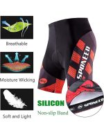 sponeed Men's Cycling Shorts 4D Padded Bicycle Riding Pants Bike Biking Clothes Cycle Wear Tights - Image 5