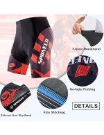 sponeed Men's Cycling Shorts 4D Padded Bicycle Riding Pants Bike Biking Clothes Cycle Wear Tights - Image 3